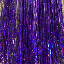 Load image into Gallery viewer, Purple Sparkle Hair Extension DIY Kit