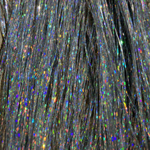 Load image into Gallery viewer, Silver Sparkle Hair Extension DIY Kit