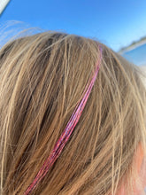 Load image into Gallery viewer, Pink Sparkle Hair Extension DIY kit